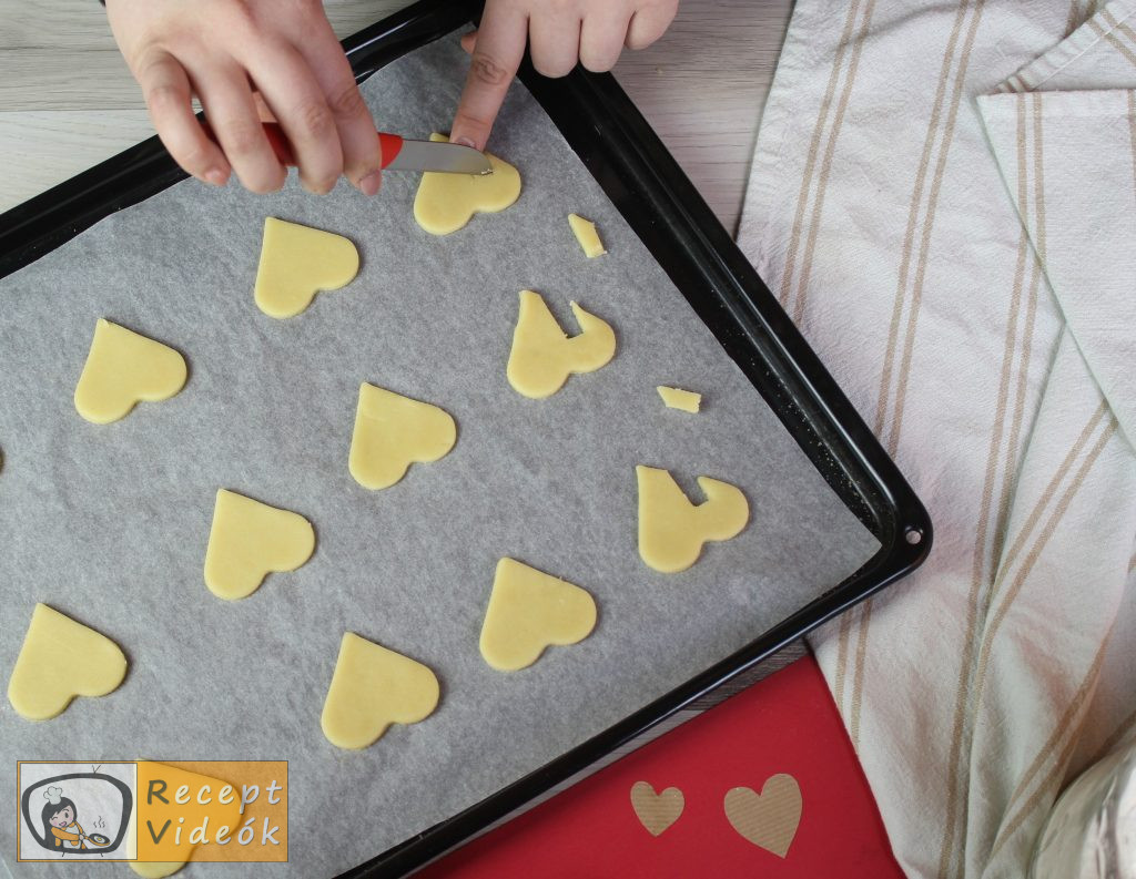 Valentin napi kreatív étel - Valentin napi reggeli elkészítése 6. lépés 