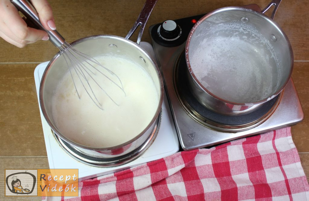 Sonkatekercs recept, sonkatekercs elkészítése 2. lépés