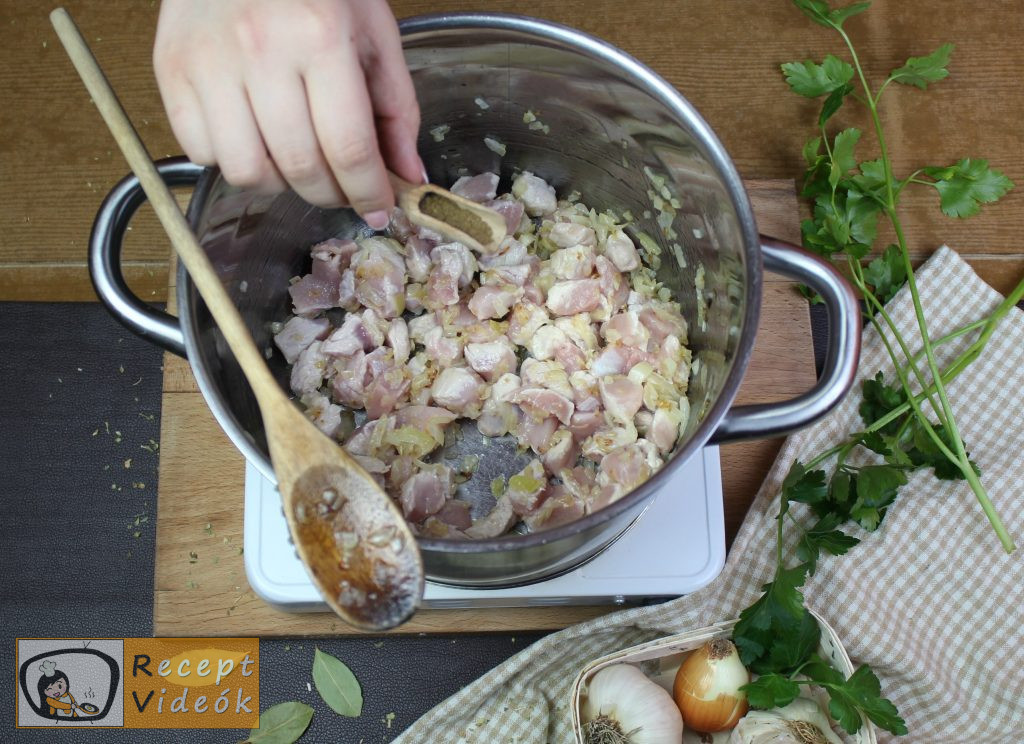 Palócleves recept, palócleves elkészítése 4. lépés