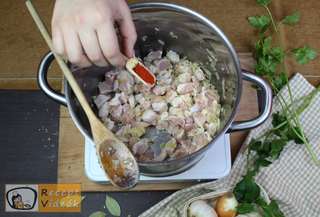 Palócleves recept, palócleves elkészítése 5. lépés