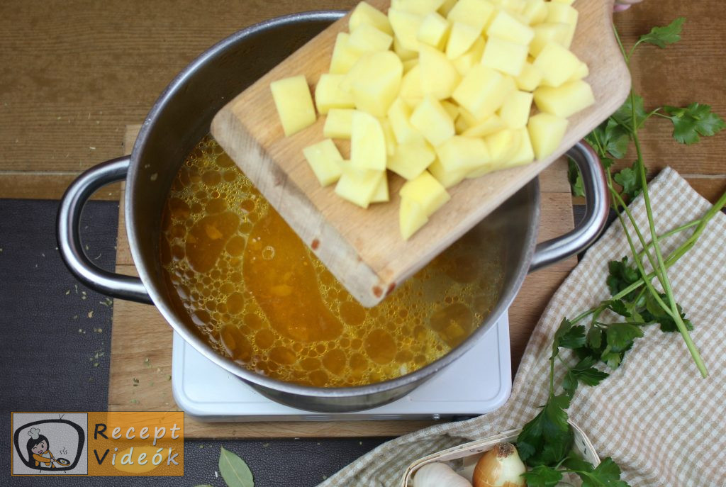 Palócleves recept, palócleves elkészítése 8. lépés
