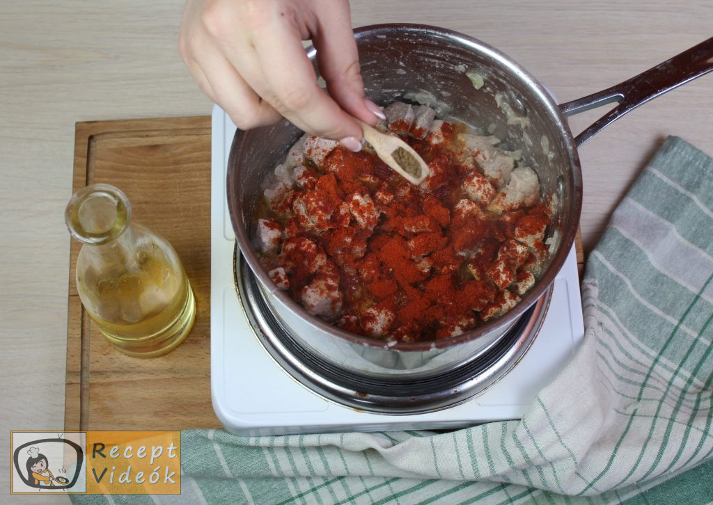 Bácskai rizseshús recept, bácskai rizseshús elkészítése 3. lépés