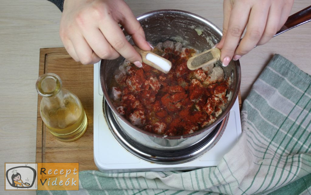 Bácskai rizseshús recept, bácskai rizseshús elkészítése 4. lépés