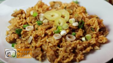 Bácskai rizseshús recept, bácskai rizseshús elkészítése - Recept Videók