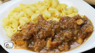 Borsos tokány recept, borsos tokány elkészítése - Recept Videók