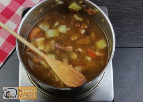 Borsos tokány recept, borsos tokány elkészítése 4. lépés