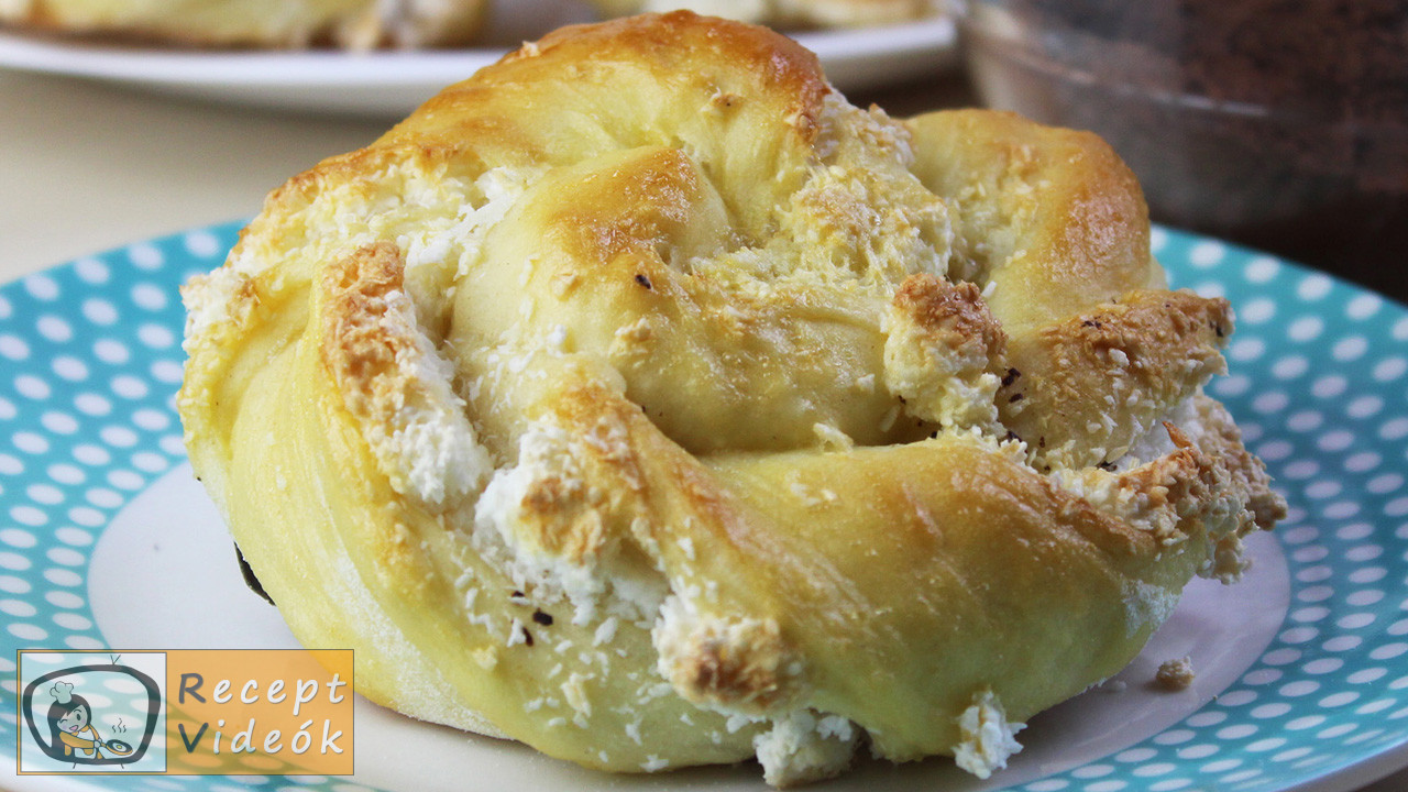 Kókuszos csiga recept, kókuszos csiga elkészítése - Recept Videók