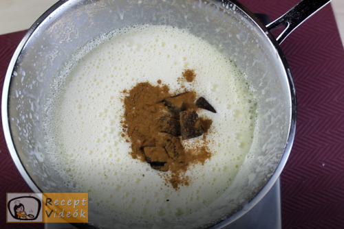 Csokoládés kókuszpite recept, csokoládés kókuszpite elkészítése 7. lépés