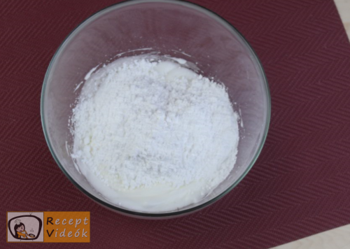 Csokoládés kókuszpite recept, csokoládés kókuszpite elkészítése 2. lépés