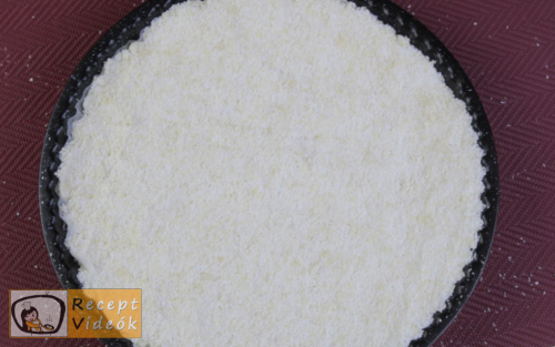 Csokoládés kókuszpite recept, csokoládés kókuszpite elkészítése 5. lépés