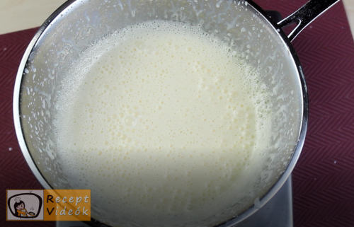 Csokoládés kókuszpite recept, csokoládés kókuszpite elkészítése 6. lépés