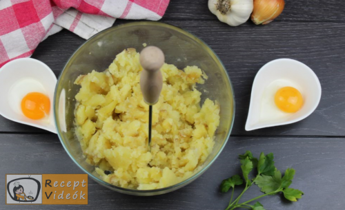 Burgonyakrokett recept, burgonyakrokett elkészítése 1. lépés