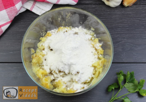 Burgonyakrokett recept, burgonyakrokett elkészítése 4. lépés
