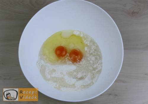 Lekváros derelye (barátfüle) recept, lekváros derelye (barátfüle) elkészítése 2. lépés