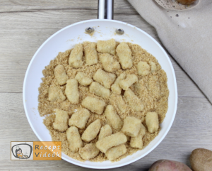 Nudli recept, nudli elkészítése 7. lépés