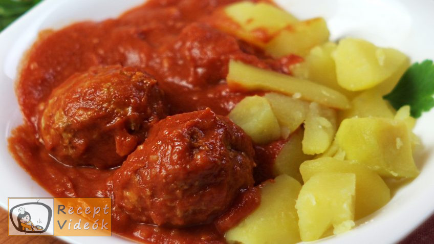 Paradicsomos húsgombóc