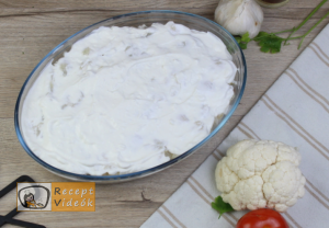 Rakott karfiol recept, rakott karfiol elkészítése 10. lépés