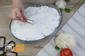 Rakott karfiol recept, rakott karfiol elkészítése 11. lépés