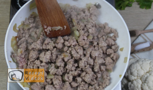 Rakott karfiol recept, rakott karfiol elkészítése 2. lépés