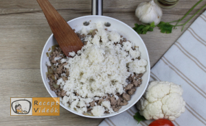 Rakott karfiol recept, rakott karfiol elkészítése 6. lépés