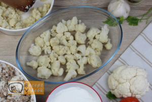 Rakott karfiol recept, rakott karfiol elkészítése 7. lépés