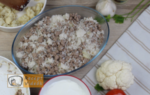 Rakott karfiol recept, rakott karfiol elkészítése 8. lépés
