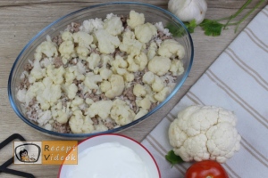 Rakott karfiol recept, rakott karfiol elkészítése 9. lépés