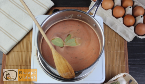 Egyszerű tojásleves recept, egyszerű tojásleves recept készítése 6. lépés