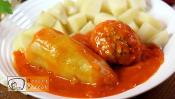 Hagyományos töltött paprika recept, hagyományos töltött paprika elkészítése - Recept Videók