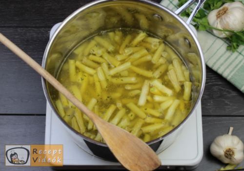 Vajbabfőzelék recept, vajbabfőzelék készítése 1. lépés