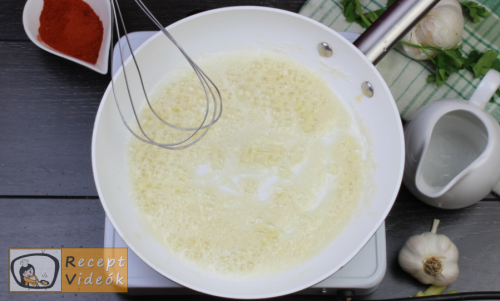 Vajbabfőzelék recept, vajbabfőzelék készítése 3. lépés