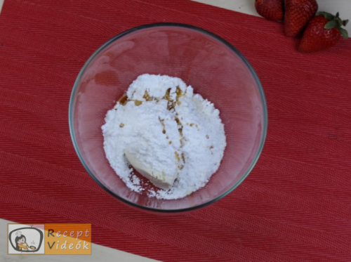 Valentin napi süti recept - valentin napi mini ombre torta elkészítése 7. lépés 
