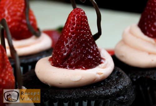 Valentin napi süti recept - Szerelem Muffin elkészítése 12. lépés 