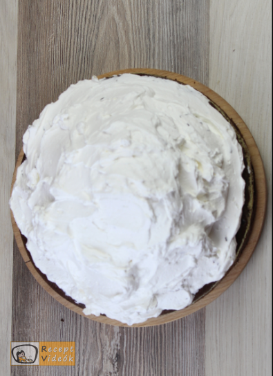Vakondtúrás torta recept, vakondtúrás torta elkészítése 10. lépés