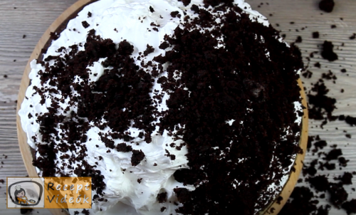 Vakondtúrás torta recept, vakondtúrás torta elkészítése 11. lépés