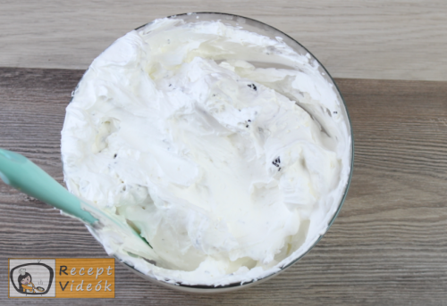 Vakondtúrás torta recept, vakondtúrás torta elkészítése 9. lépés
