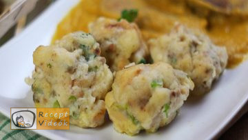 Zsemlegombóc recept, zsemlegombóc elkészítése - Recept Videók