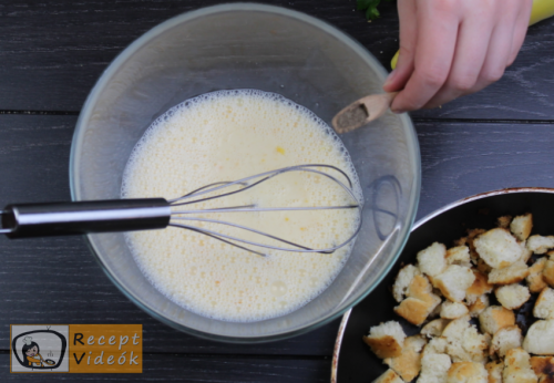 Zsemlegombóc recept, zsemlegombóc elkészítése 3. lépés