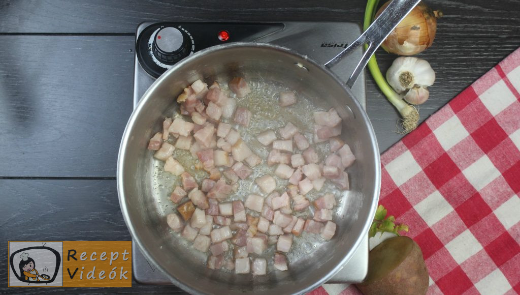 Slambuc recept, slambuc elkészítése 1. lépés