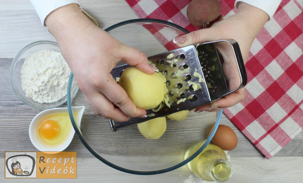 Tócsni recept, tócsni elkészítése 1. lépés