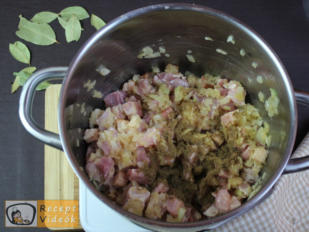 Székelykáposzta recept, székelykáposzta elkészítése 3. lépés