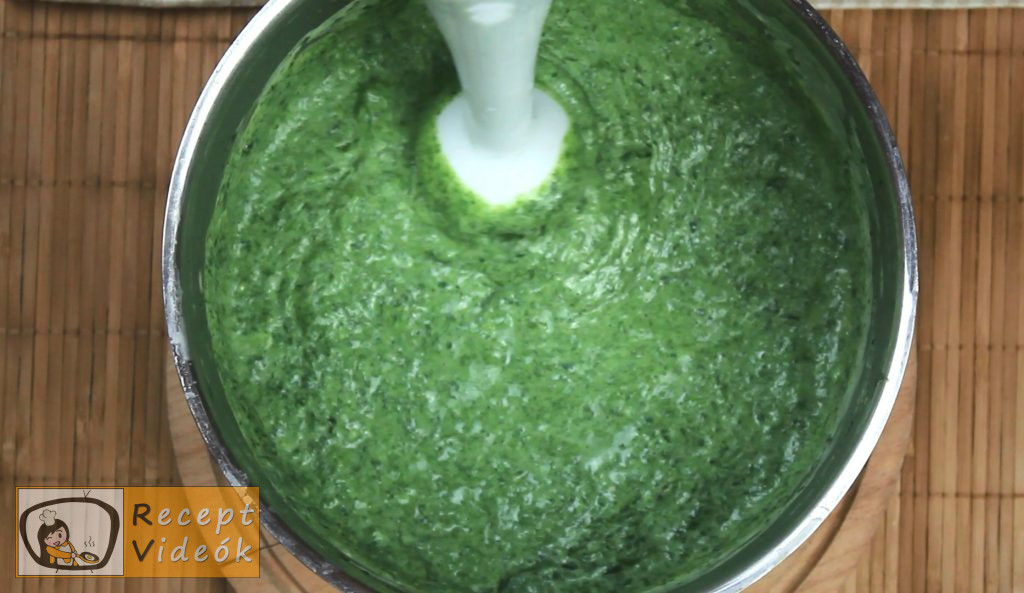 Spenótfőzelék recept, spenótfőzelék elkészítése 7. lépés