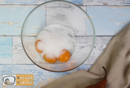 Almás-körtés tiramisu recept, almás-körtés tiramisu elkészítése 2. lépés