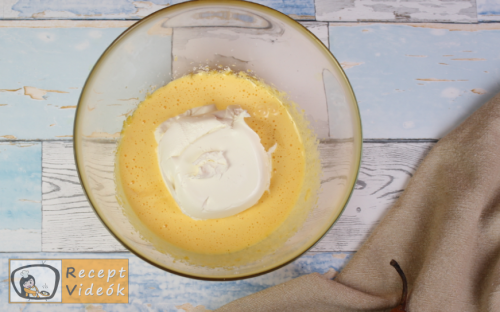 Almás-körtés tiramisu recept, almás-körtés tiramisu elkészítése 3. lépés