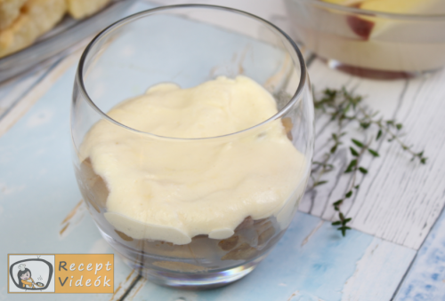 Almás-körtés tiramisu recept, almás-körtés tiramisu elkészítése 8. lépés