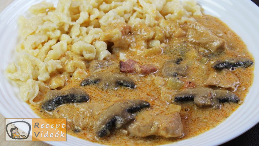 Bakonyi sertésszelet