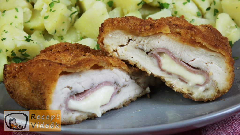 Cordon bleu recept, cordon bleu elkészítése - Recept Videók