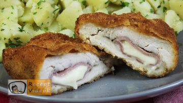 Cordon bleu recept, cordon bleu elkészítése - Recept Videók