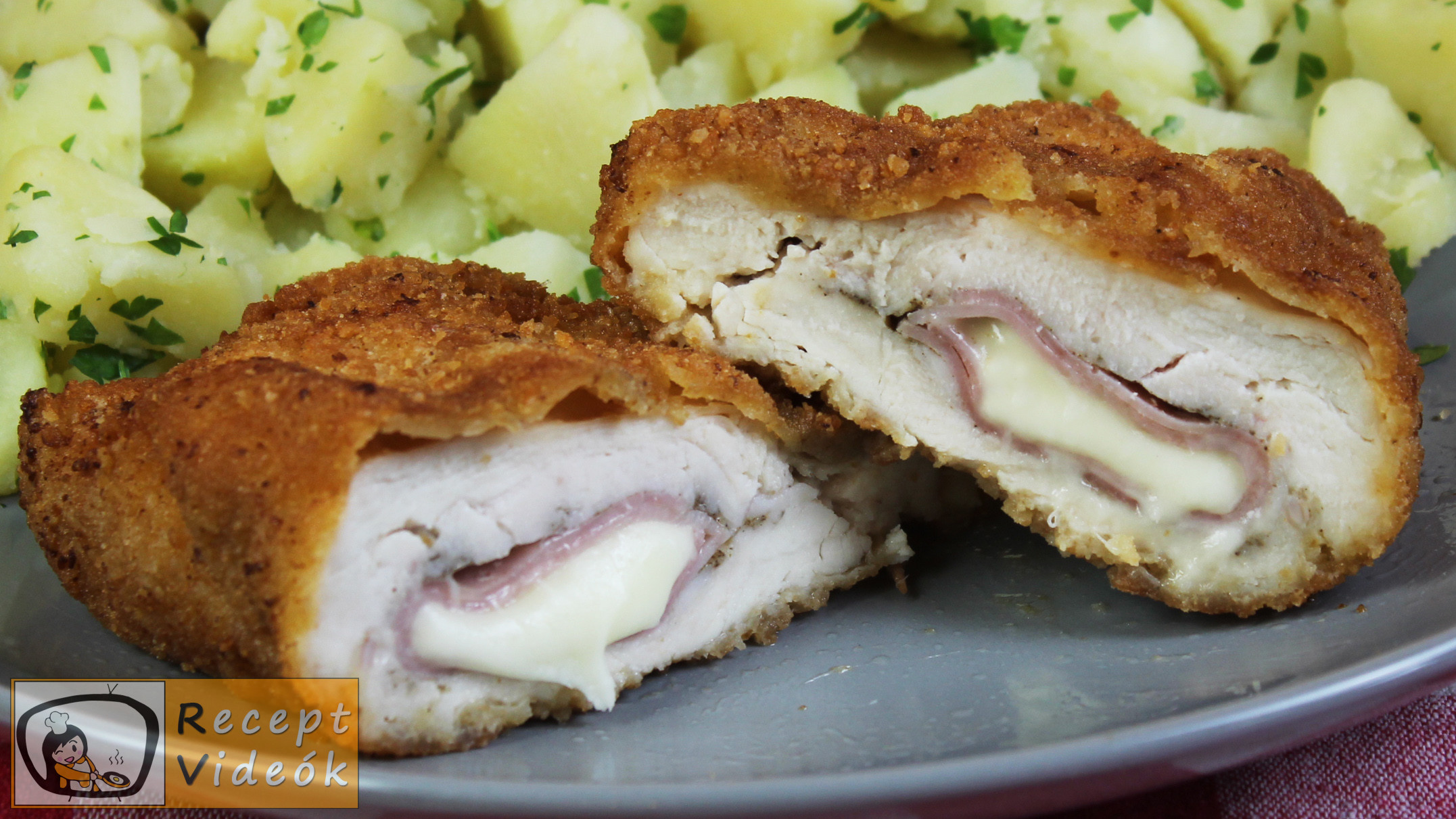 Cordon bleu recept, cordon bleu elkészítése - Recept Videók Cordon bleu recept, cordon bleu elkészítése - Recept Videók