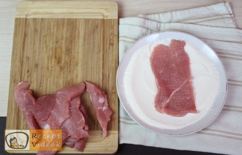 Bakonyi sertésszelet recept, bakonyi sertésszelet elkészítése 1. lépés